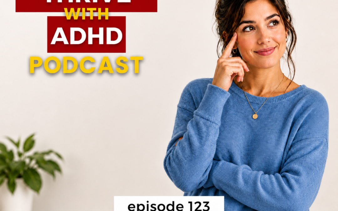 ep 123: ADHD Negative Thought Loops: How to Question the Stories Your Brain Keeps Proving