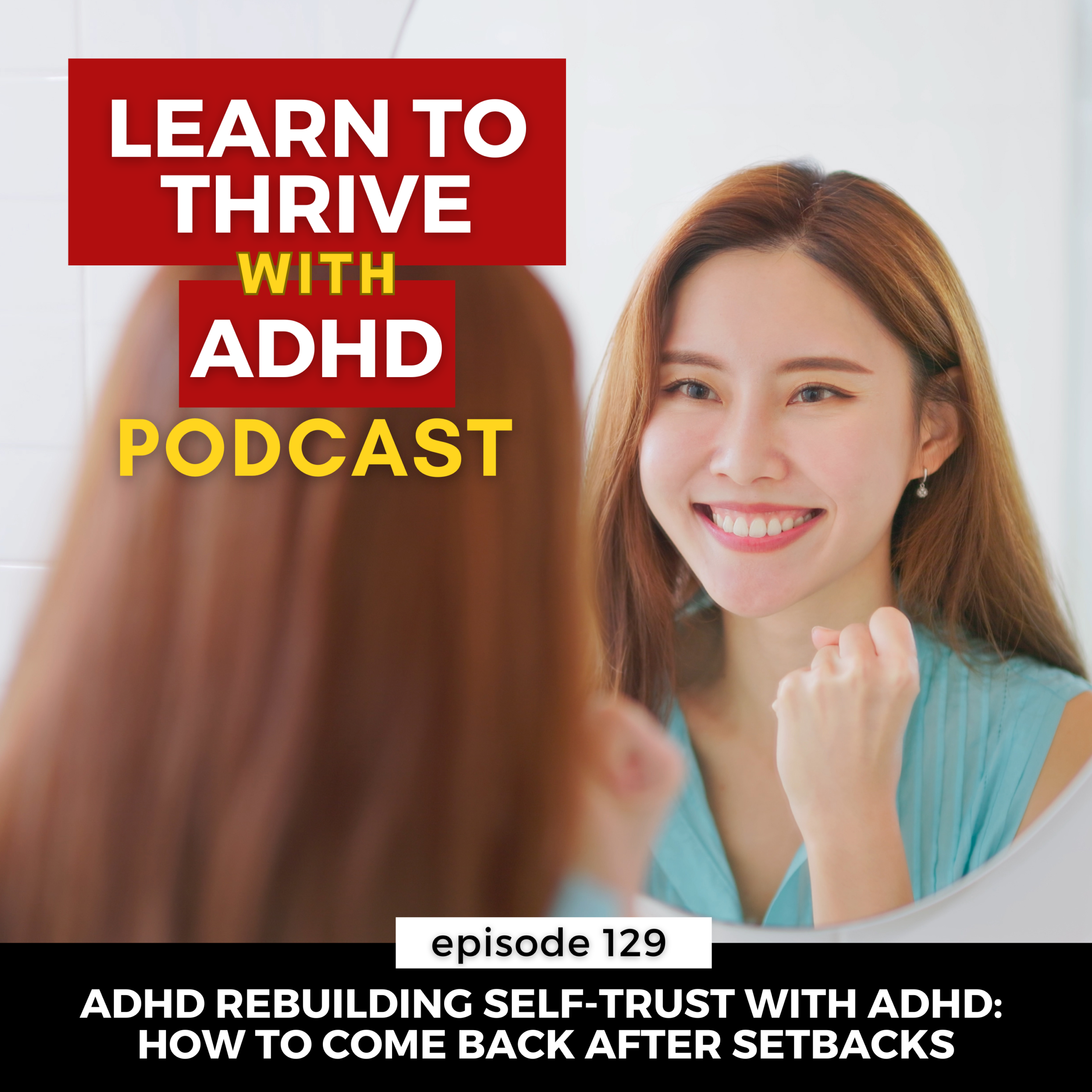 ep 129 art cover woman trusting herself