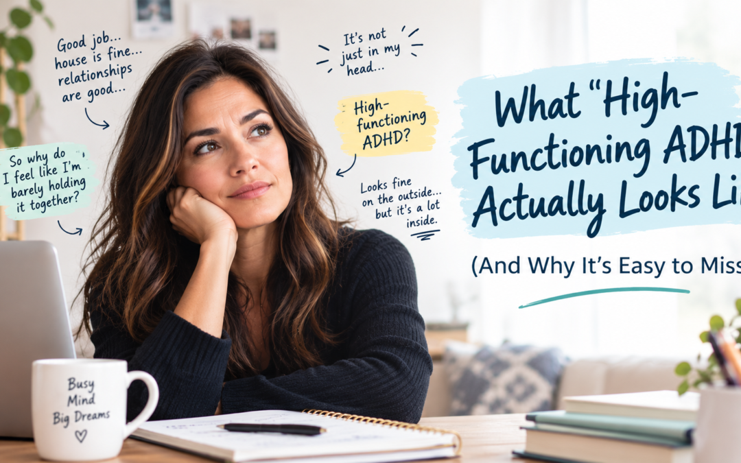What “High-Functioning ADHD” Actually Looks Like (And Why It’s Easy to Miss)
