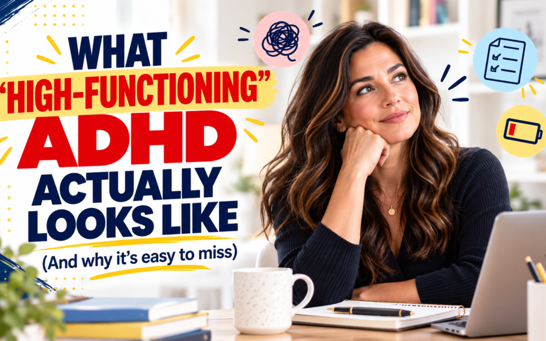 What “High-Functioning ADHD” Actually Looks Like (And Why It’s Easy to Miss)