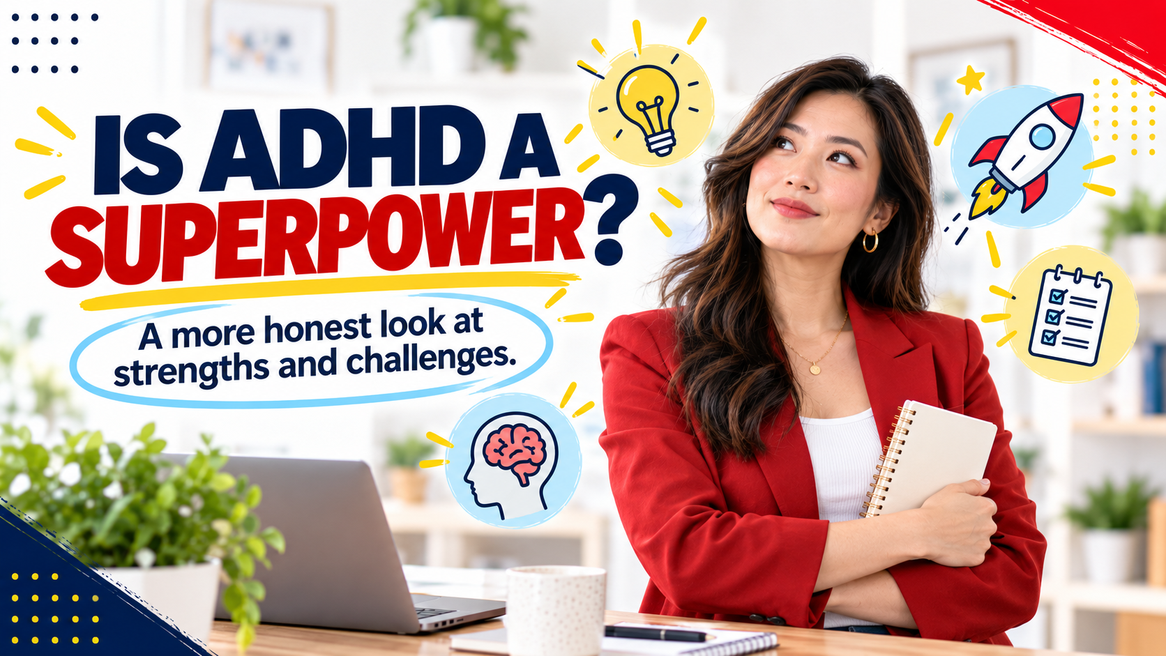 Is ADHD a superpower? Featured image exploring ADHD strengths and challenges.