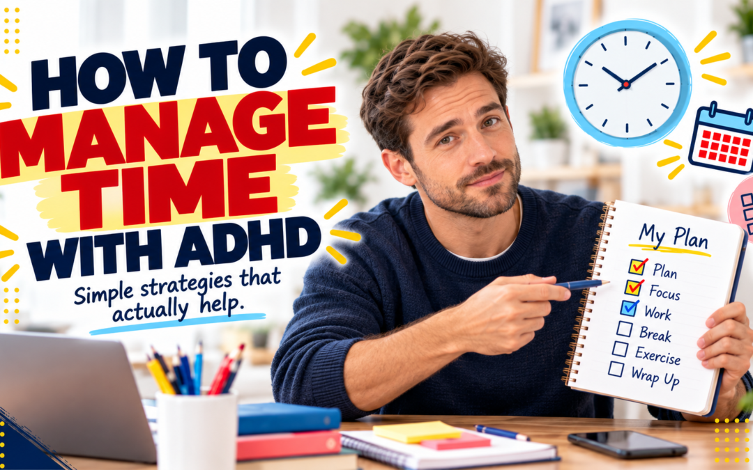How Do I Manage My Time With ADHD? A Practical System That Actually Works