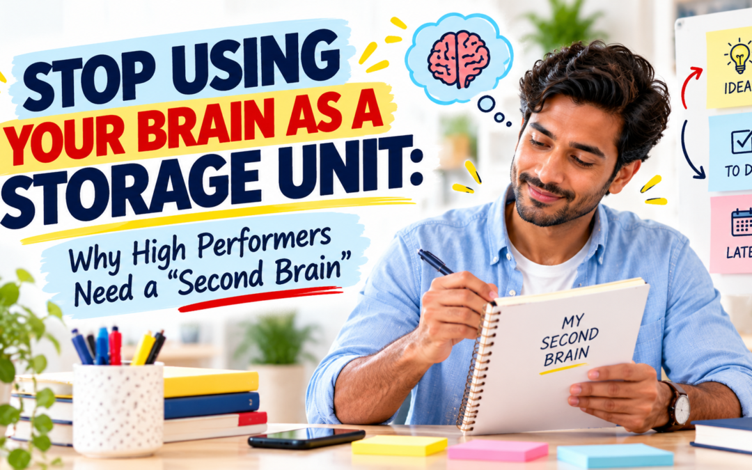 Stop Using Your Brain as a Storage Unit: Why High Performers Need a “Second Brain”