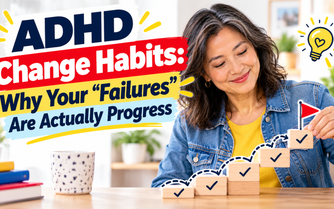 ADHD Change Habits: Why Your “Failures” Are Actually Progress