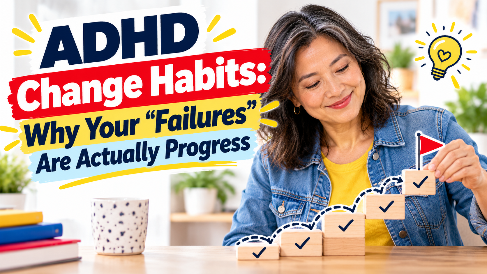 ADHD change habits: why your failures are actually progress.