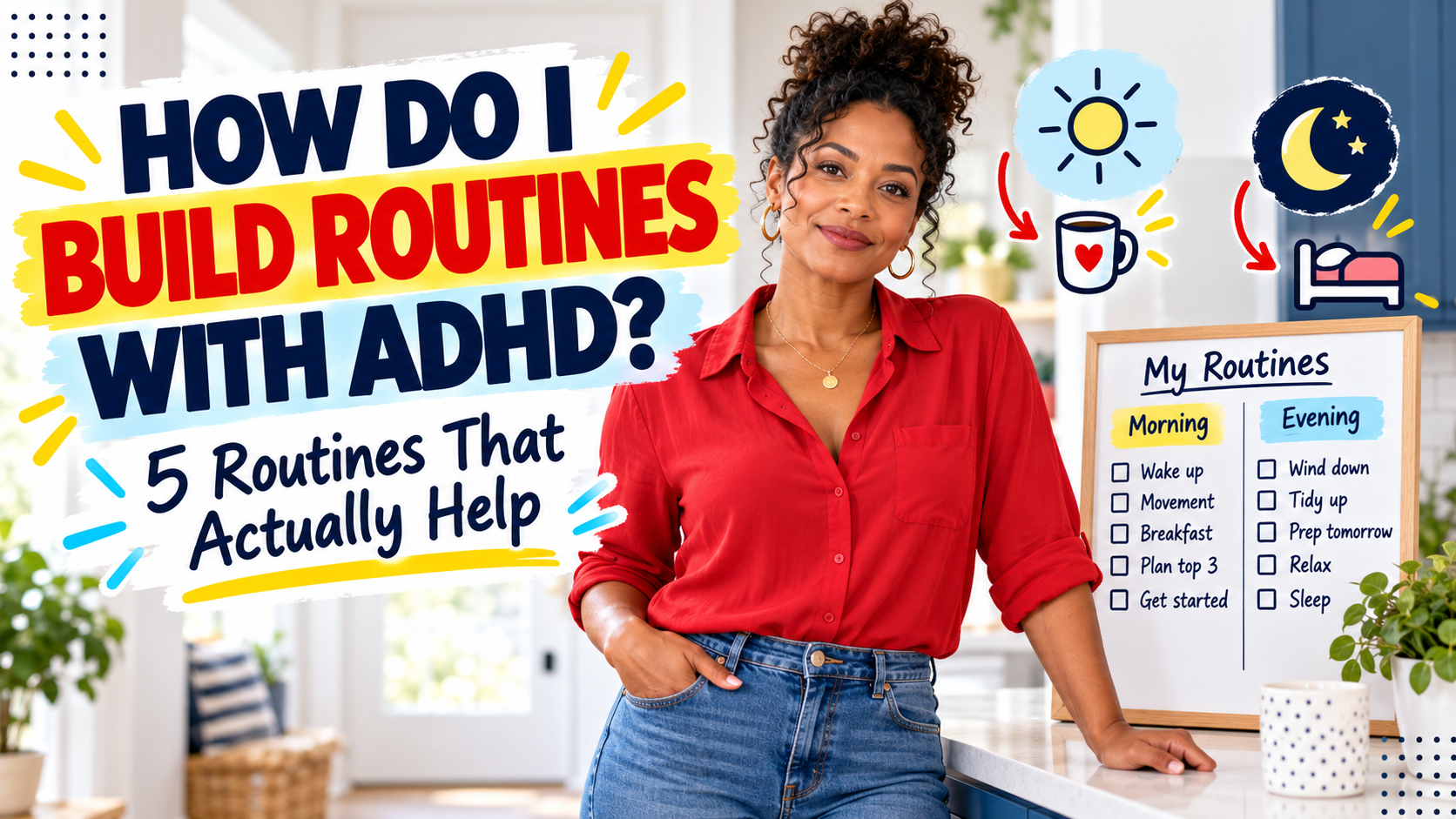How do I build routines with ADHD? Five routines that actually help.