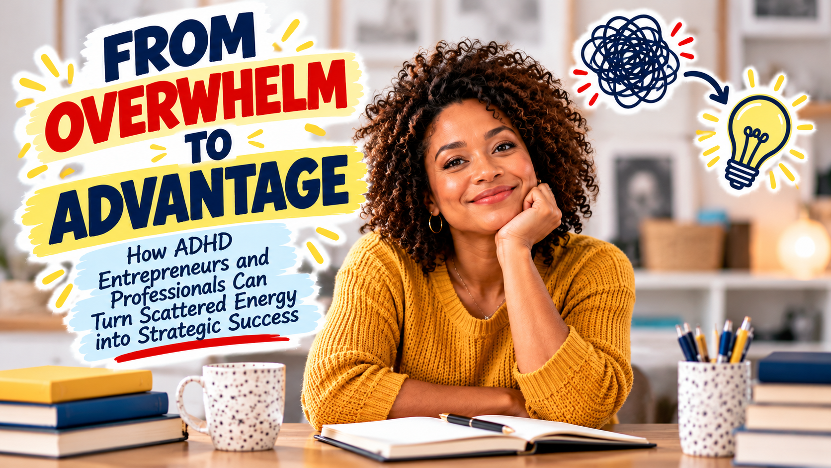 From overwhelm to advantage: how ADHD entrepreneurs and professionals can transform scattered energy into strategic success.
