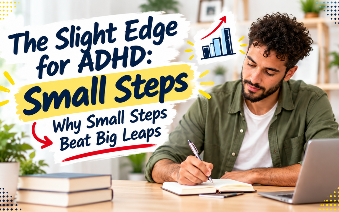 The Slight Edge for ADHD: Why Small Steps Beat Big Leaps