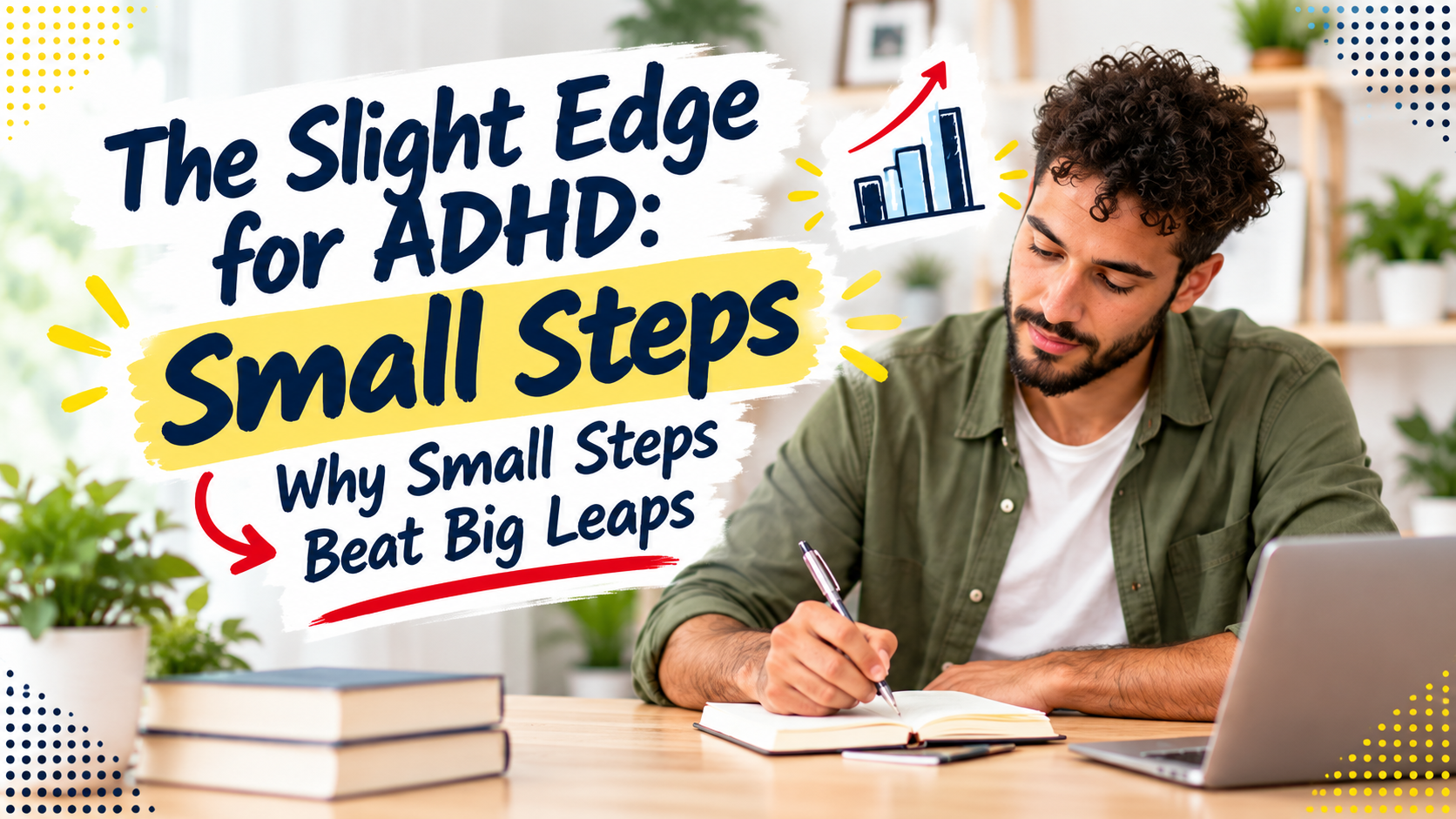 The Slight Edge for ADHD: why small steps beat big leaps.