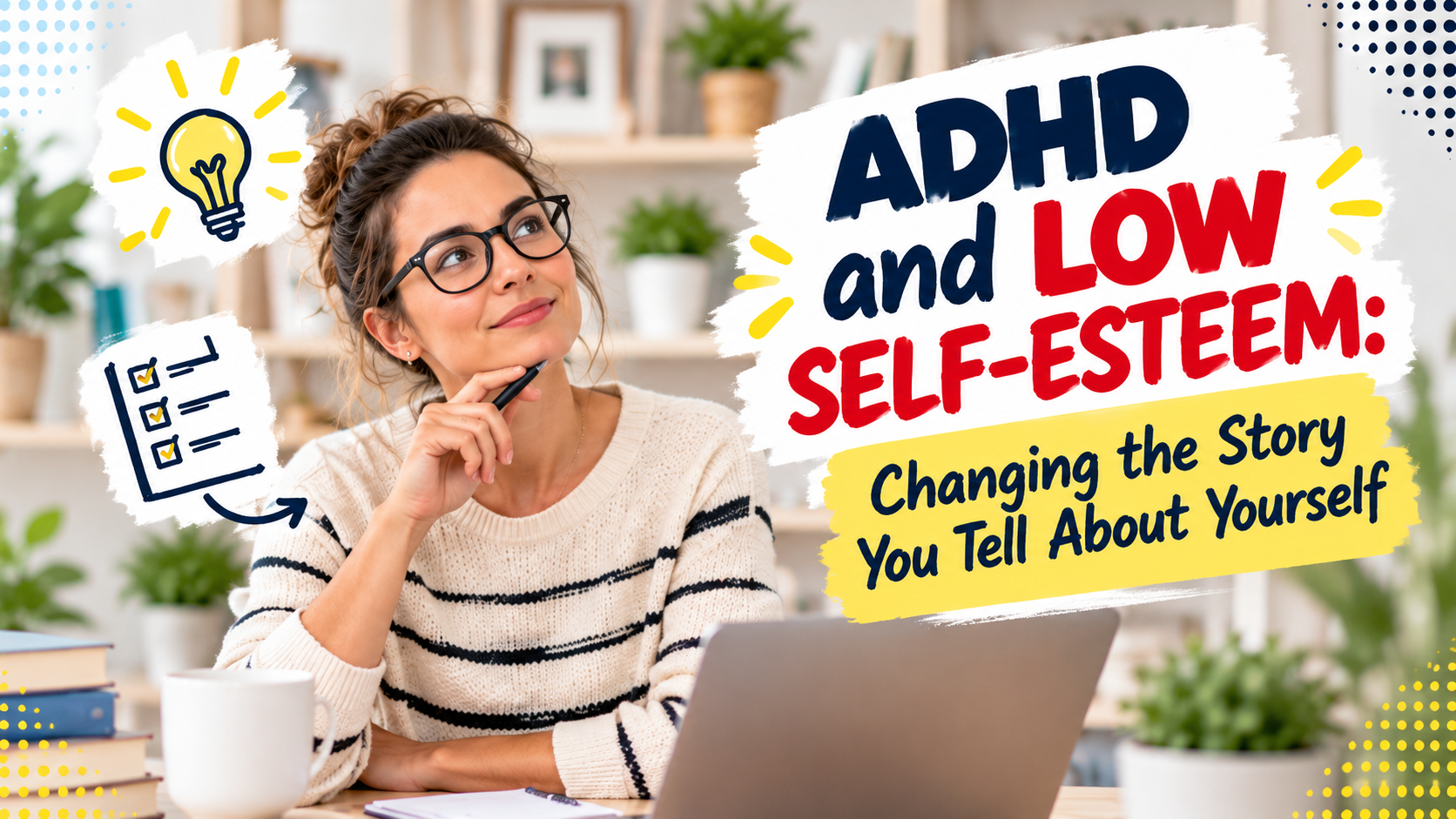 ADHD and low self-esteem: changing the story you tell about yourself.