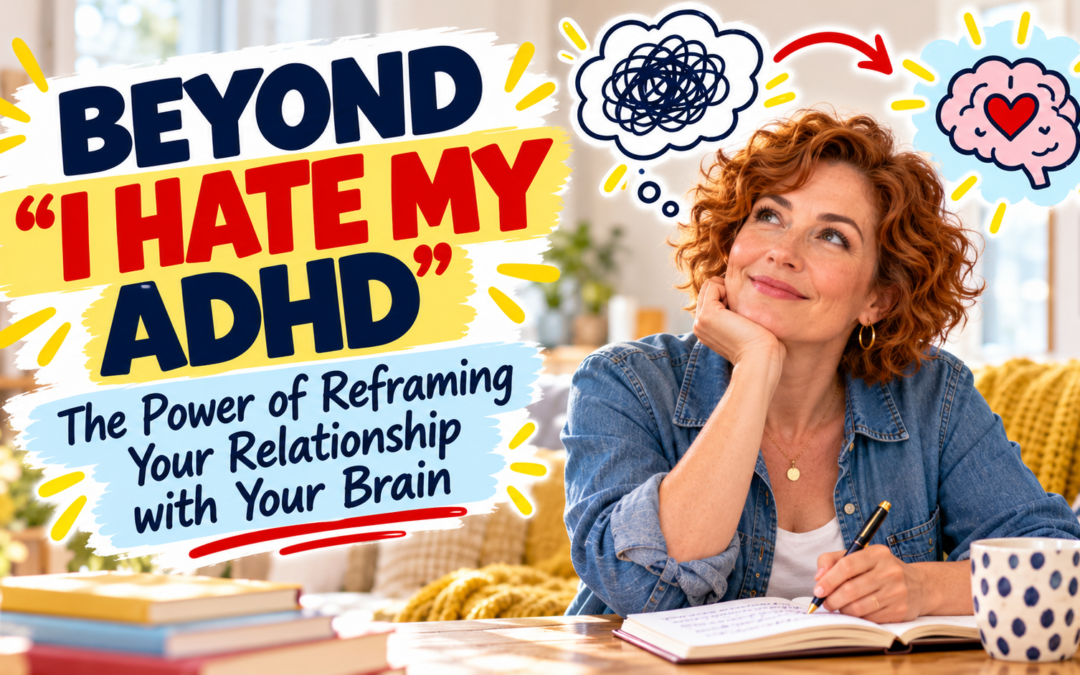 Beyond “I Hate My ADHD”: The Power of Reframing Your Relationship with Your Brain