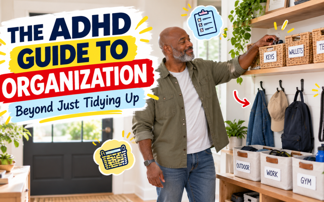 ADHD and Organization: Executive Function Skills and 5 Strategies