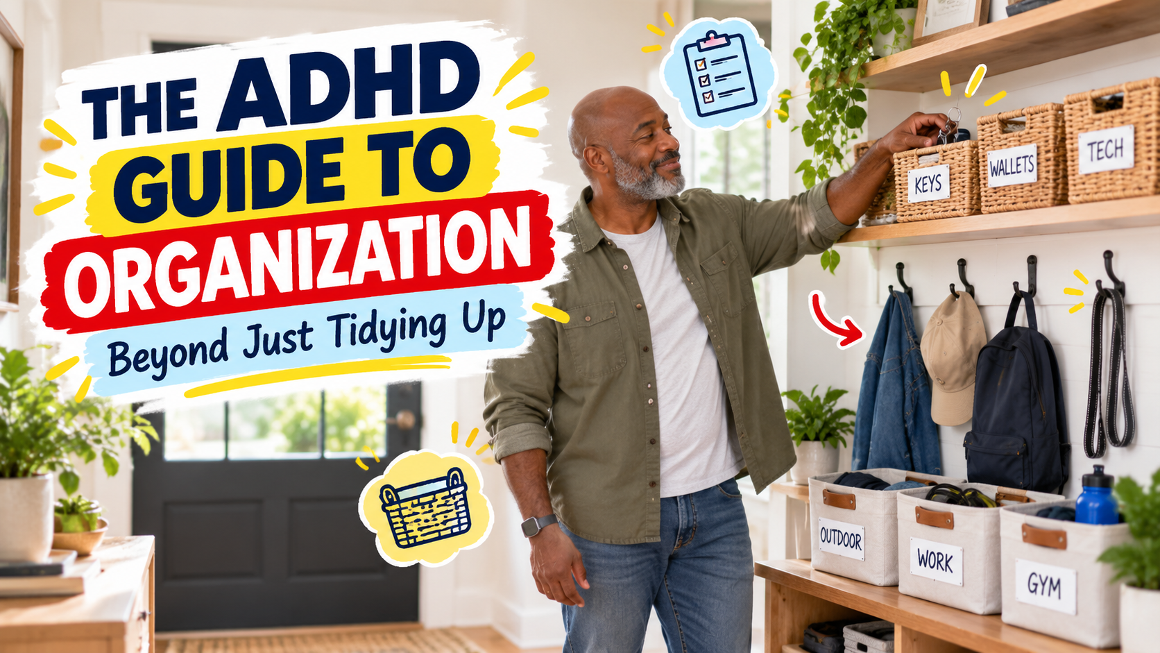 The ADHD guide to organization: beyond just tidying up.
