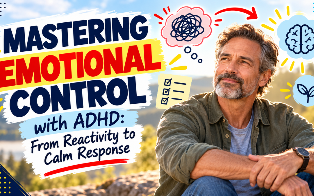 Mastering Emotional Control with ADHD: From Reactivity to Calm Response