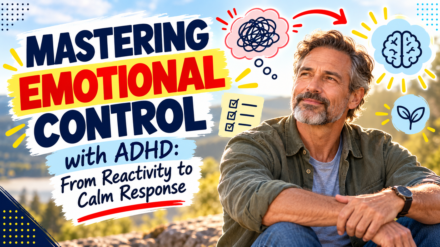 Mastering emotional control with ADHD: from reactivity to calm response.