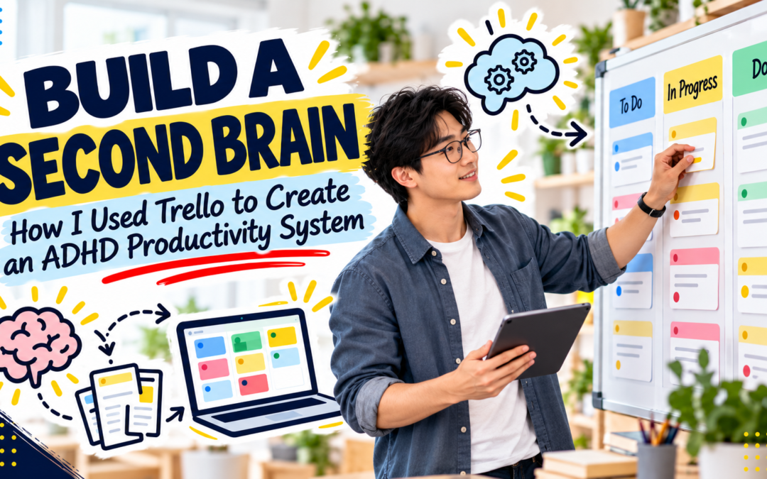 How I Used Trello to Build a Second Brain: A Game-Changing ADHD Productivity System