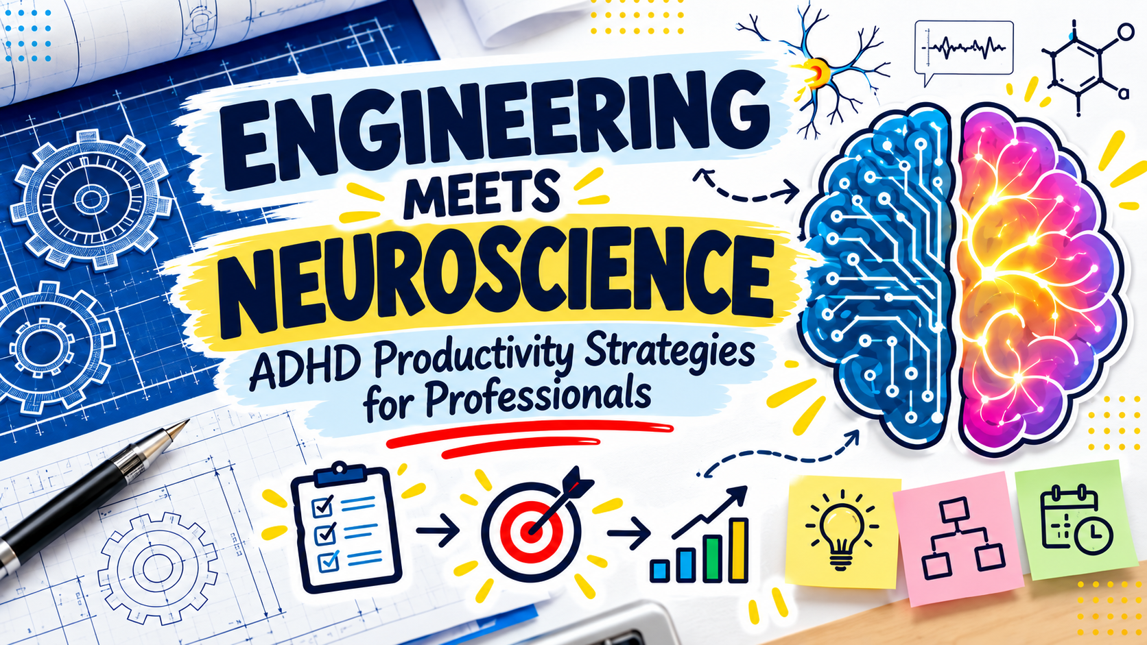 Engineering meets neuroscience: ADHD productivity strategies for professionals.
