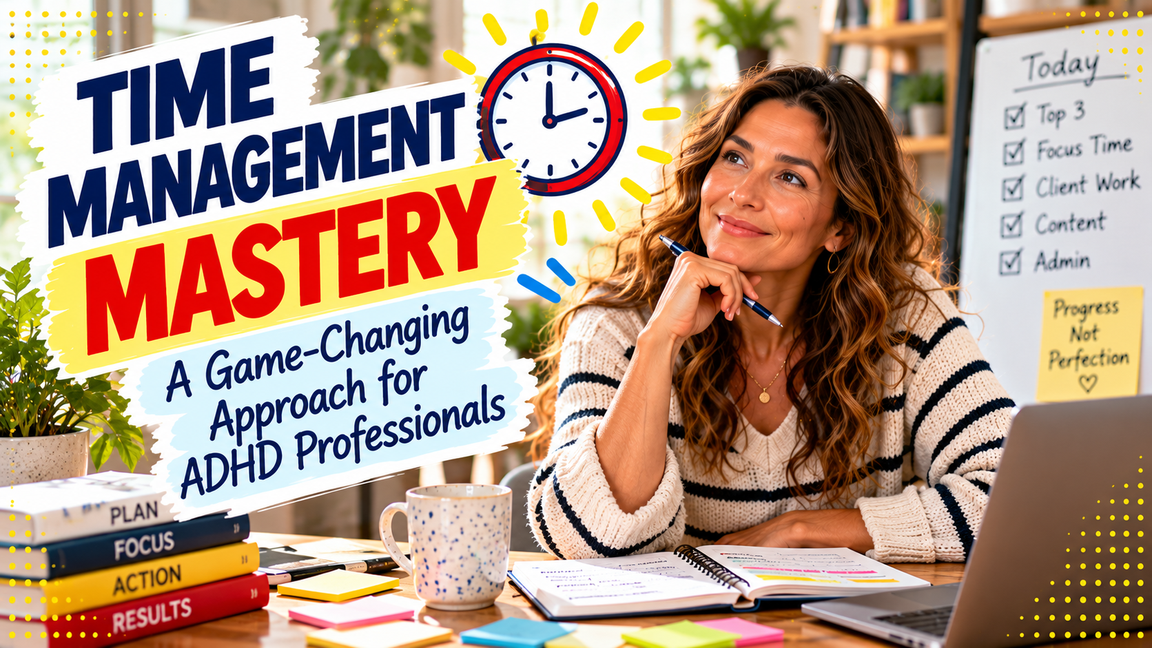 Time Management Mastery: a game-changing approach for ADHD professionals.