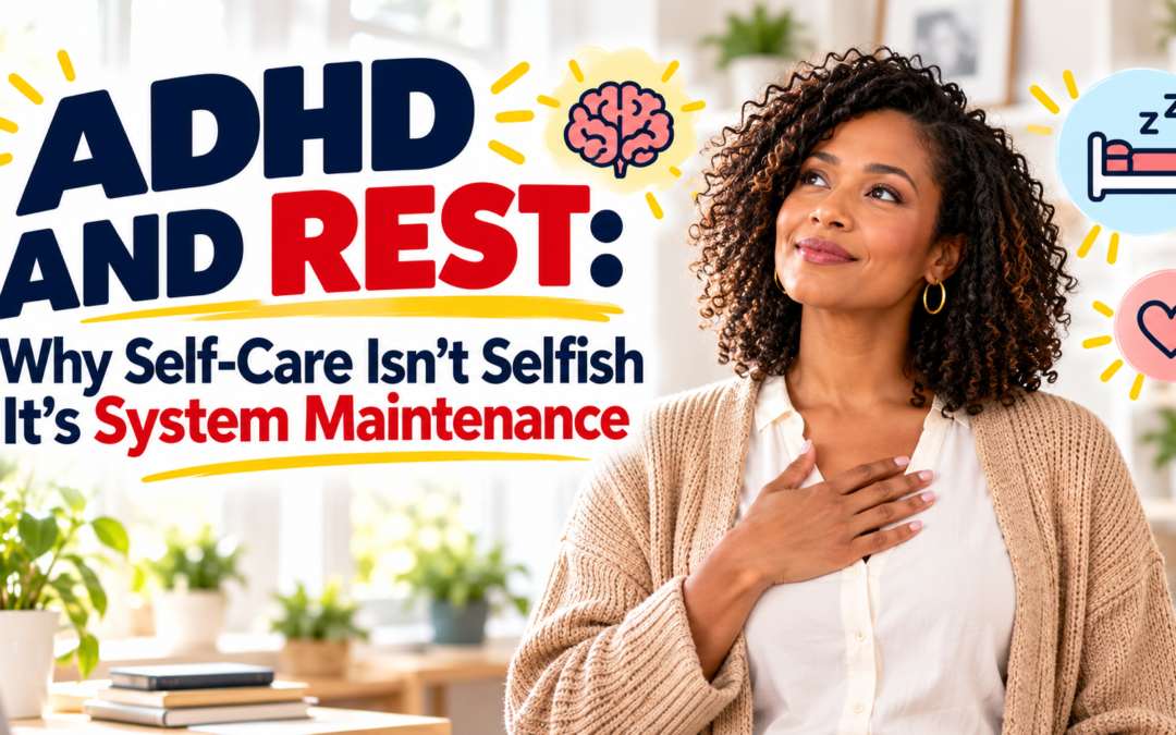 ADHD and Rest: Why Self-Care Isn’t Selfish, It’s System Maintenance