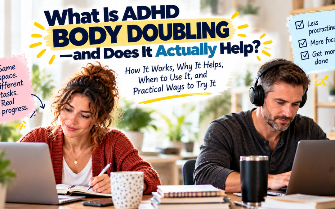 What Is ADHD Body Doubling—and Does It Actually Help?