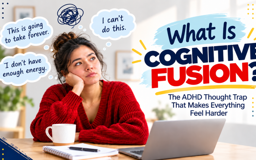 What Is Cognitive Fusion? The ADHD Thought Trap That Makes Everything Feel Harder