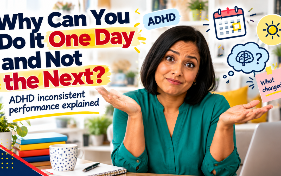 Why You Can Do It One Day and Not the Next (ADHD)
